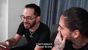 man, got facefucked hard by two cocks just to keep their mouths shut!