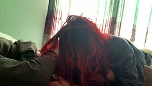 she doesn’t even notice i’m recording while she devours my cock... damn! 😈