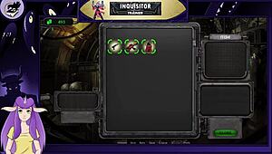 warhammer 40k inquisitor trainer part 20 with brunette big tits dildo game anime cartoon sexy squirting hentai