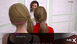 DusklightManor - Dancing Anime Girls Tease in Wild Hentai Game E1 66