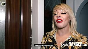 coffee date turns into rough blowjob and fucking with scottish milf april paisley