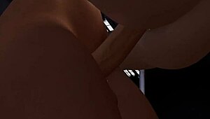 Cartoon Slut with Hard Futa Cock Creampies Elf Prisoner in Tight Pussy