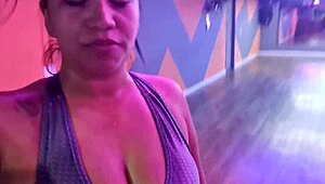 Sweaty Amateur Shares Panties And Feet After Gym Workout
