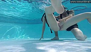 Minnie Manga Takes Hard Cock Deep Underwater in Wild Scene