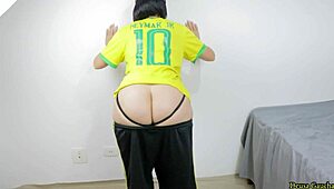 Husband Enjoys Sister's Ass While She Sleeps