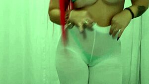 D�bora Fantine guides you through crossdressing and sexy Brazilian masturbation. Watch her lead the way.