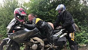 Nymphofist Gay Biker Explores Extreme Fisting And Assfucking