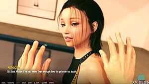 rebecca gets shiny and wet in aoa academy roleplay