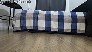 Annie Archer's taped anal POV session.