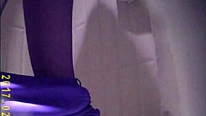 Hidden Close-Up of Stunning Teen Pussies in Pissing Collection