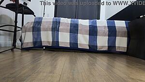 Annie Archer's taped anal POV session.