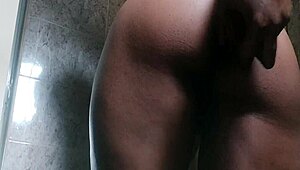 katy katie shows sexy body under hot shower with big tits and ass