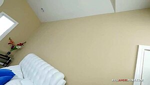 does this milf love sucking big cock? blonde tattooed blowjob