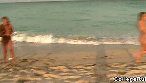 Spring break shenanigans with amateur teens and college students