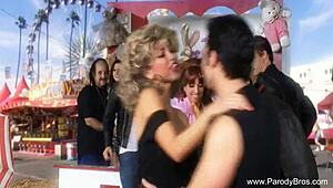 Grease Parody Features Sandy Screwing Danny in Retro Style.