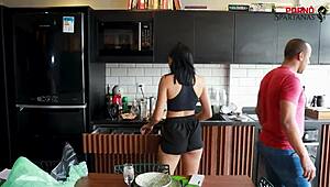 yo, check this black lover slapping and talking dirty to me! 🔥