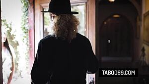 perv priest shares his cock with two nympho lesbians spencer bradley and mona azar