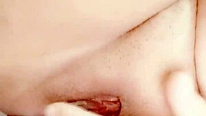 Milf Wajeeha sucks big tits and pussy hard