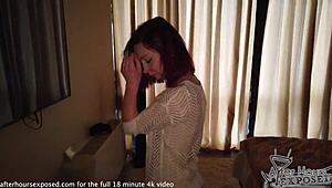 i watch pretty lesbians use double dildo on sofa