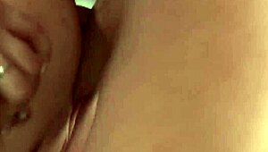 blonde czech goddess enjoys solo time