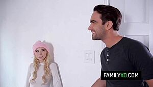 Bratty Teen Stepsis Kenzie Reeves Gets Her Pussy Banged for Stealing Her Stepbrother's Phone