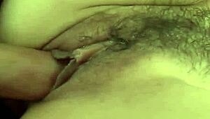 Hot asian teen gives double blowjob before taking double creampie