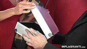 Dude, get ass toyed in gangbang?