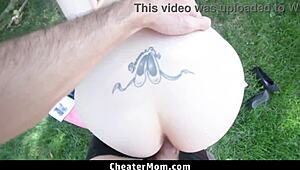 Stepson Pleasures Stepmom Lauren Phillips With Monster Cock In Pov Missionary And Cowgirl Riding