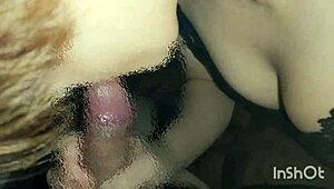 japanese amateur gives intense blowjob with handjob outdoors