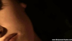 Erotic Dancer Brunette Hottie Feeling Differently In Nude Teasing Scene