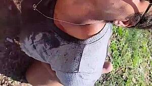 outdoor piss desperation with master control