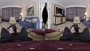 Ivy Lebelle Interacts in VR Experience