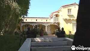 Ellena Woods & Megan Sage Savor Sweet Pussy Pie First Time.