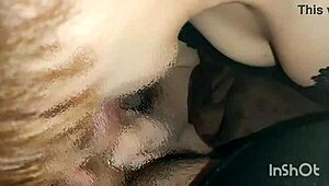 japanese amateur gives intense blowjob with handjob outdoors