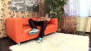 i caught my stepbro masturbating and decided to help him out with some anal action