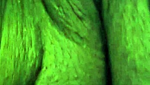 Mature Ebony BBW Plays With Shaved Body