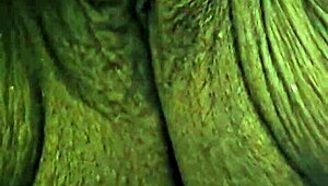 Mature Ebony BBW Plays With Shaved Body