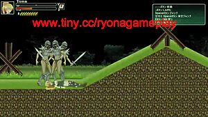 Oh man, cute blonde hentai girl bangin’ lots of soldier guys in battle... new gameplay, ya know!