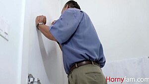 Cooking Up Heat In Stepmom’s Tight Latina Pussy While Stepdad’s Locked Out Of The Room.
