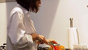 fucking my boss's wife hard in his own apartment