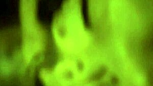 Exotic Asian Cougar Dances Seductively, Ripping Clothes In Ritual!