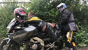 Nymphofist Gay Biker Explores Extreme Fisting And Assfucking