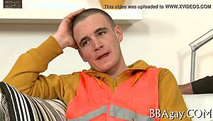 homosexual dude delivers intense anal licking in naughty game contest