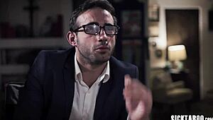 This confused busty MILF got USED by a group of twisted guys!