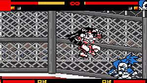 i'm in this climax battle with futanari fighters, rough sex fight on the ring leading to orgasm