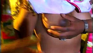 Chubby hooker face fucked with monster cock at bus stop