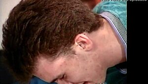 Retro Teen Couple Goes Wild with Hardcore Bang in Classic Scene