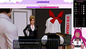 Vtuber Lewdneko dives into Harem Hotel gameplay part 19