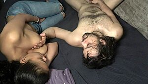 i take advantage of my stepsister in the dorm and we fuck hard