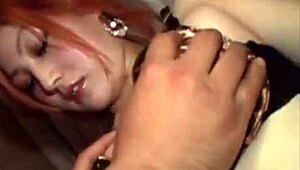 Wow, watch this Japanese babe suck cock in messy lingerie action!